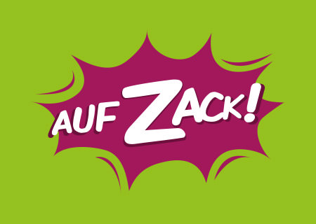 Logodesign AufZack! Dienstleistungen