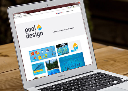 Internetseite, Programmierung, Pooldesign